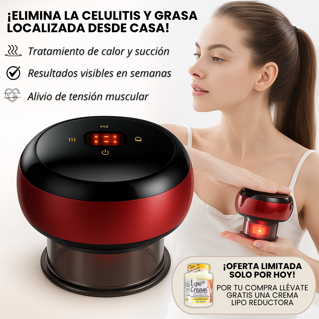 Kit Body Light: Ventosa Térmica + Crema Lipo Reductora