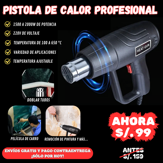 PISTOLA DE CALOR PROFESIONAL